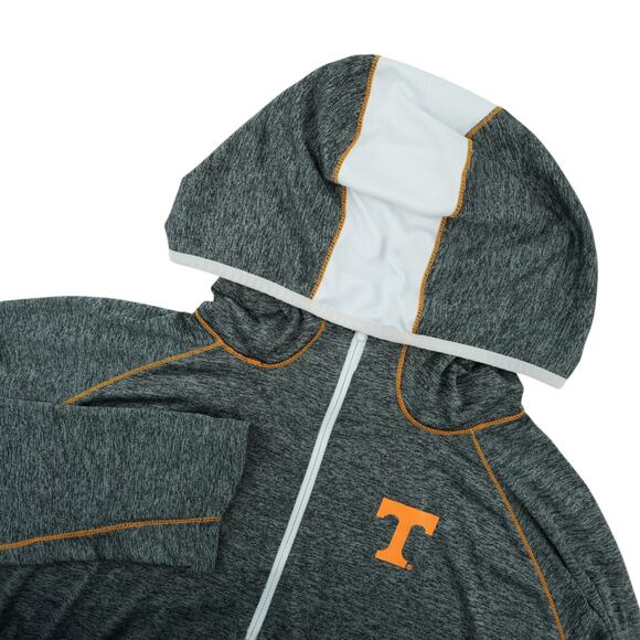 Tennessee Volunteers Hoodie Shirt Mens XXL Gray Campus Heritage Performance Tech - Picture 1 of 9